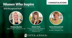 2026 Women Who Inspire Staff Nominees