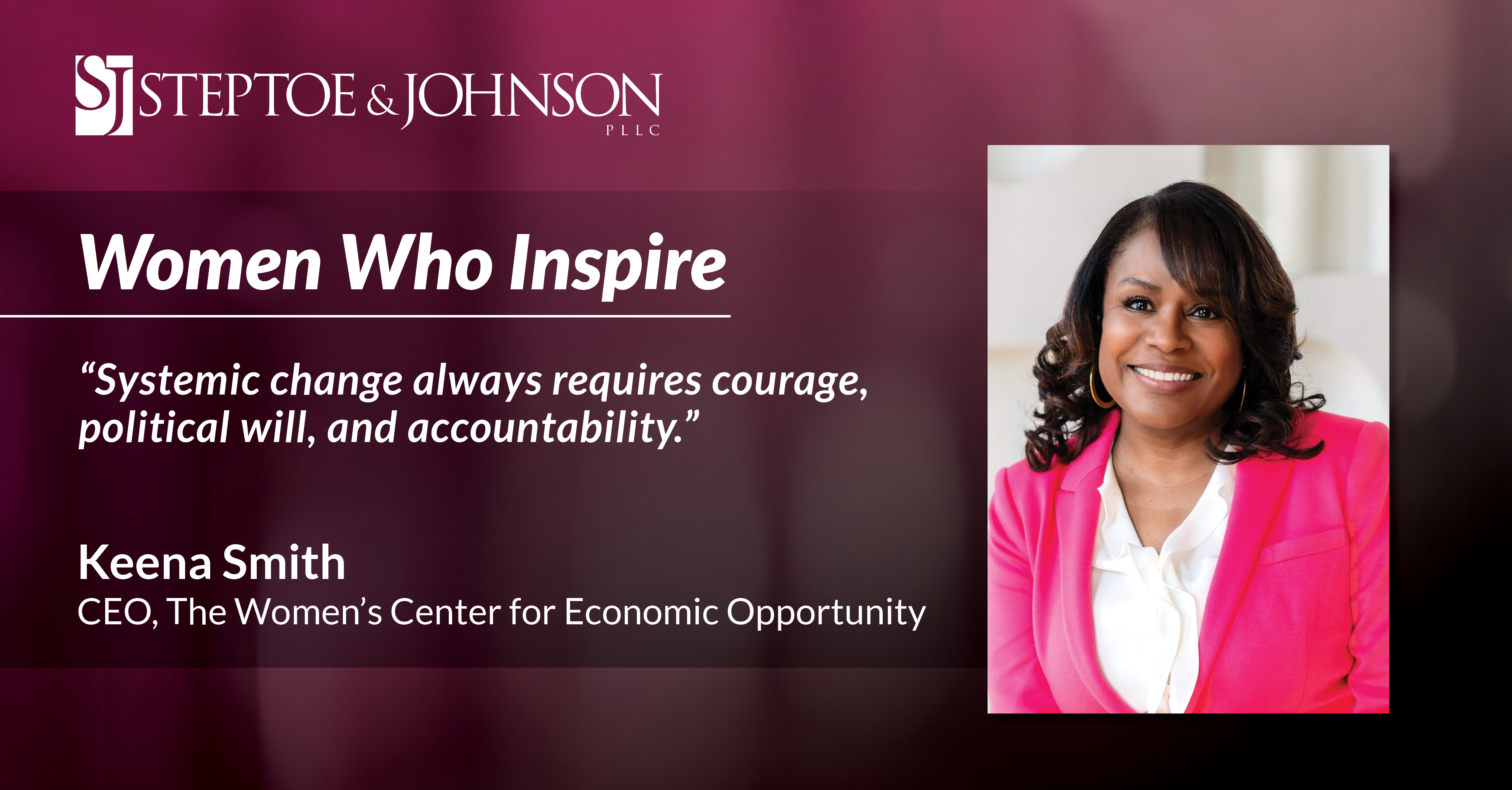 2026 Women Who Inspire: Friends of the Firm